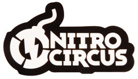 Nitro Circus X alpinestars NCロゴ長袖T-シャツ